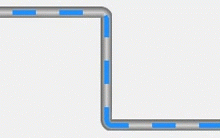 C#自定义控件—流动管道-小狮博客