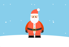 CSS手绘圣诞老人教程 - 创造节日气氛的网页设计技巧(附源码)-小狮博客