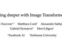 CaiT：Facebook提出高性能深度ViT结构 | ICCV 2021-小狮博客
