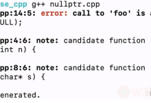 C++空指针可以用nullptr代替NULL-小狮博客