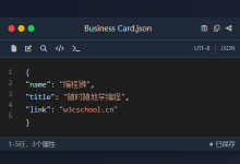 HTML 与 CSS 编程入门教程:打造你的专属代码风格名片-小狮博客