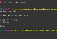 使用TypeScript开发微信小程序(云开发)-入门篇-小狮博客