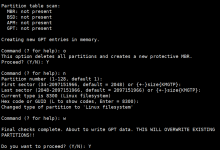 磁盘格式化和LVM挂载-小狮博客