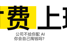 公司不给你配 AI,你会自己掏钱吗?-小狮博客
