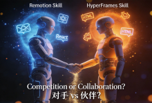 Remotion Skill vs HyperFrames Skill:AI视频圈两大技能包正面交锋,最好的对手,最好的搭档?-小狮博客